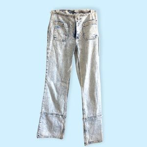 Vintage blue jeans